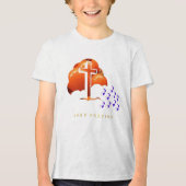 クリスマスの祈り トライブレンドＴシャツ (正面)