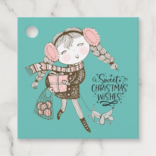 クリスマスの祈り フェイバータグ (正面)