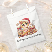 クリスマスの祝い言葉を言って フェイバーバッグ (クリップ留めされた状態)