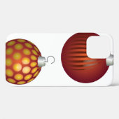クリスマスの祝日のボールの飾り Case-Mate iPhoneケース (裏面 (横))
