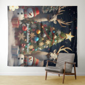 "クリスマスの祝祭の時" タペストリー (インサイチュ(横))