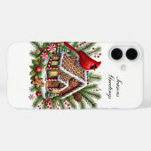 クリスマスの祝祭 カーディナル ホリデー Case-Mate iPhoneケース (裏面 (横))