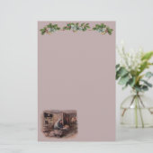 クリスマスの祝福ステーショナリー 便箋 (スタンド正面)