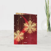 クリスマスの祝福 数6:24-26 聖書の詩 シーズンカード (裏面)