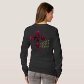 クリスマスの祝福 Tシャツ (裏面フル)