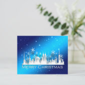 クリスマスの祝賀状 ポストカード (スタンド正面)