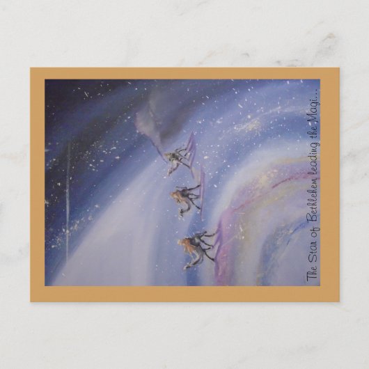 クリスマスの神秘 シーズンポストカード (正面)