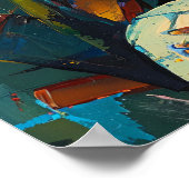 クリスマスの神聖な家族 ポスター (角)