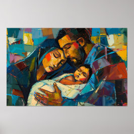 クリスマスの神聖な家族 ポスター