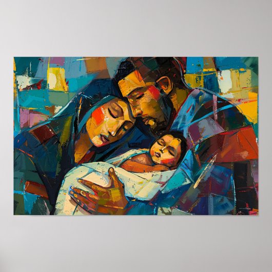 クリスマスの神聖な家族 ポスター (正面)