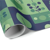 クリスマスの祭り柄 ラッピングペーパー (ロールコーナー)