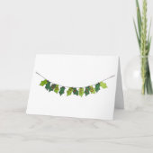 クリスマスの祭典「メリークリスマスバナー」は休日にぴったりだ シーズンカード (正面)