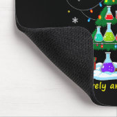 クリスマスの科学の先生 67 メーム サンタオ化学者 マウスパッド (コーナー)