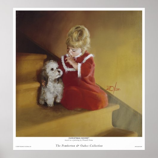 クリスマスの秘密 ポスター (正面)