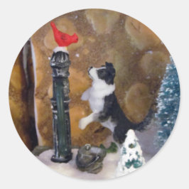 クリスマスの秘密 ラウンドシール