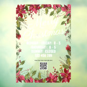 クリスマスの窓がしがみつく ウィンドウサイン (シート3)