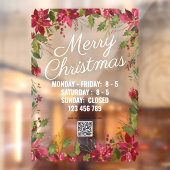 クリスマスの窓がしがみつく ウィンドウサイン (シート2)