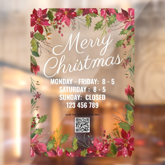 クリスマスの窓がしがみつく ウィンドウサイン (シート2)