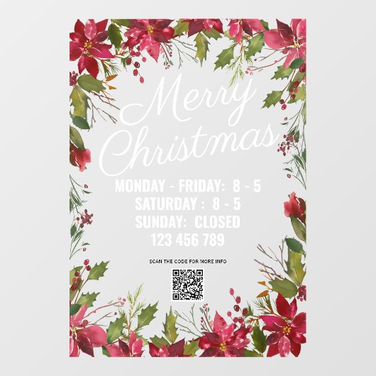 クリスマスの窓がしがみつく ウィンドウサイン (シート)