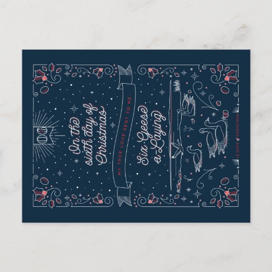 クリスマスの第六日 / クリスマス ポストカード (正面)