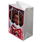 クリスマスの第1日目»抱き枕 ミディアムペーパーバッグ (正面アングル)
