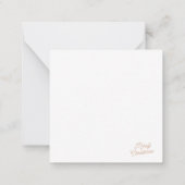 クリスマスの第10日 / 便箋カード ノートカード (裏面)