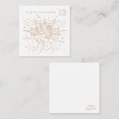 クリスマスの第10日 / 便箋カード ノートカード (正面/裏面)