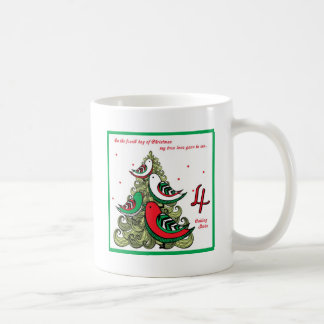 クリスマスの第4日 コーヒーマグカップ