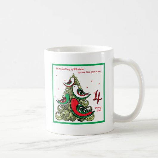 クリスマスの第4日 コーヒーマグカップ (右)