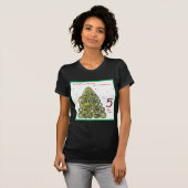 クリスマスの第5日 Tシャツ (正面フル)