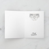 クリスマスの第9日は/クリスマスカードを折りました シーズンカード (内部)