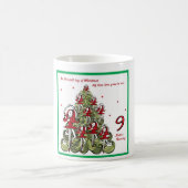 クリスマスの第9日 コーヒーマグカップ (中央)