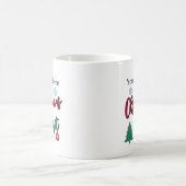 クリスマスの精神あふれる オリジナルデザイン コーヒーマグカップ (中央)