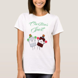 クリスマスの精神のワイシャツ Tシャツ