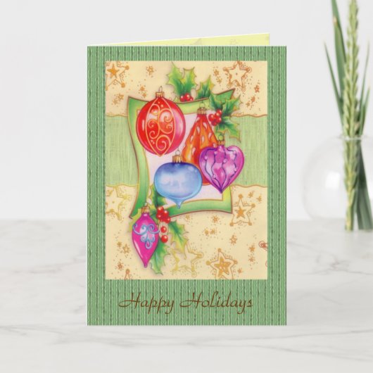 クリスマスの精神カード シーズンカード (正面)