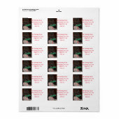 クリスマスの精神、豚の住所 シール (フルシート)