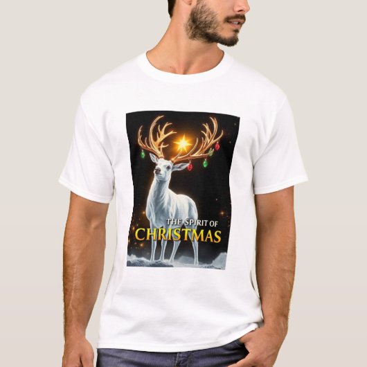 **クリスマスの精神** Tシャツ (正面)