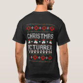 クリスマスの精算士Tシャツ Tシャツ (裏面)