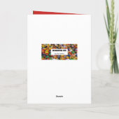 クリスマスの精管切除の球 シーズンカード (裏面)