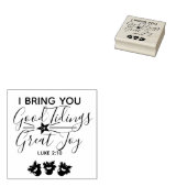 クリスマスの約束聖なる書物、 経典 | クリスチャン ラバースタンプ (押印)