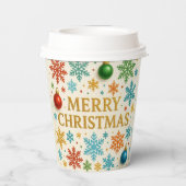 クリスマスの紙コップ 紙コップ (裏面)