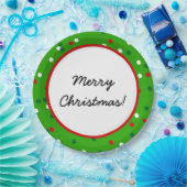 クリスマスの紙吹雪 • クリスマスツリーは振りかけます ペーパープレート (パーティー)