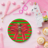 クリスマスの紙皿 ペーパープレート (パーティー)