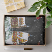 クリスマスの紙 薄葉紙 (ギフト)