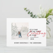 クリスマスの素晴らし写真 シーズンカード (スタンド正面)