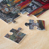 クリスマスの細道 ジグソーパズル (側面)