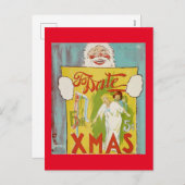 クリスマスの終了日 シーズンポストカード (正面/裏面)