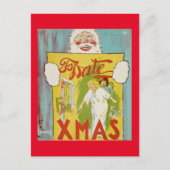 クリスマスの終了日 シーズンポストカード (正面)