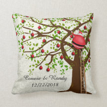 クリスマスの結婚式のクリスマスの枕