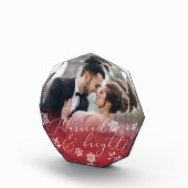 クリスマスの結婚式 | 結婚記念 フォトブロック (右)